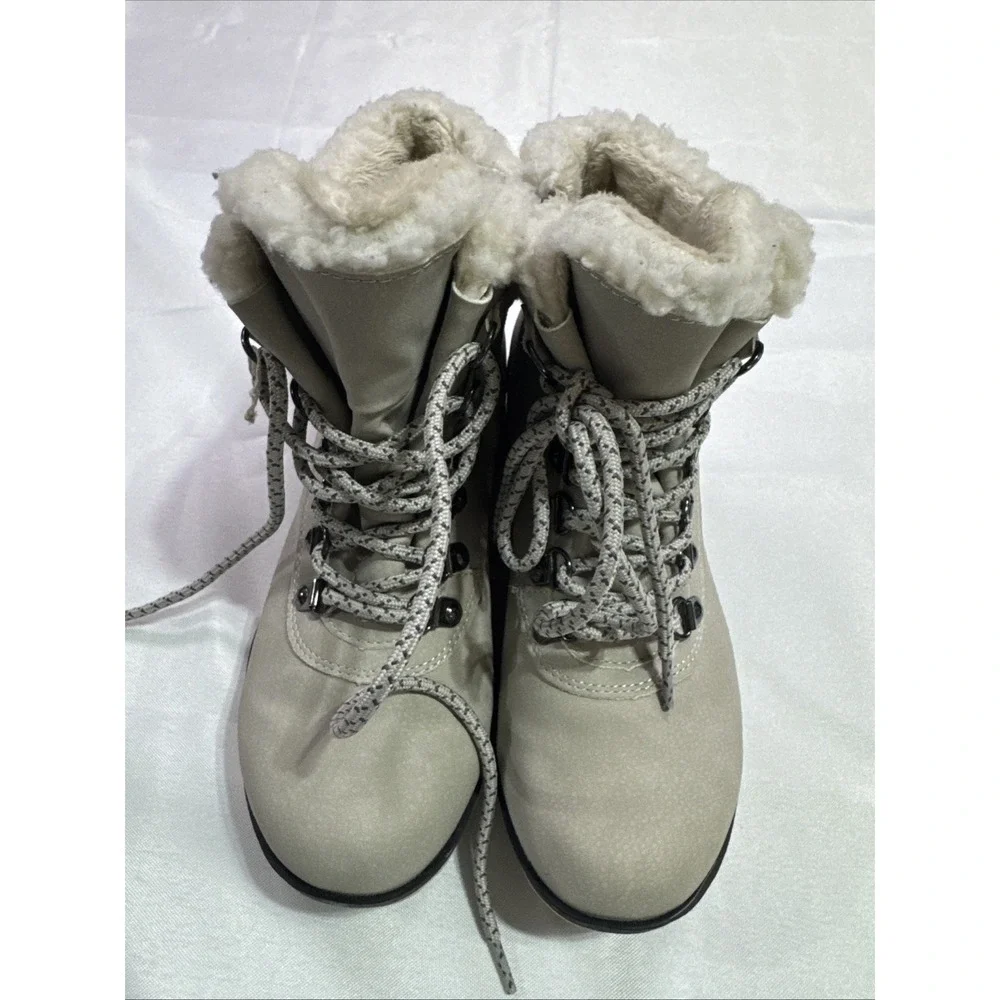 JBU by Jambu Womens Size 6M Water Resistant Faux Fur Winter Ankle Boots